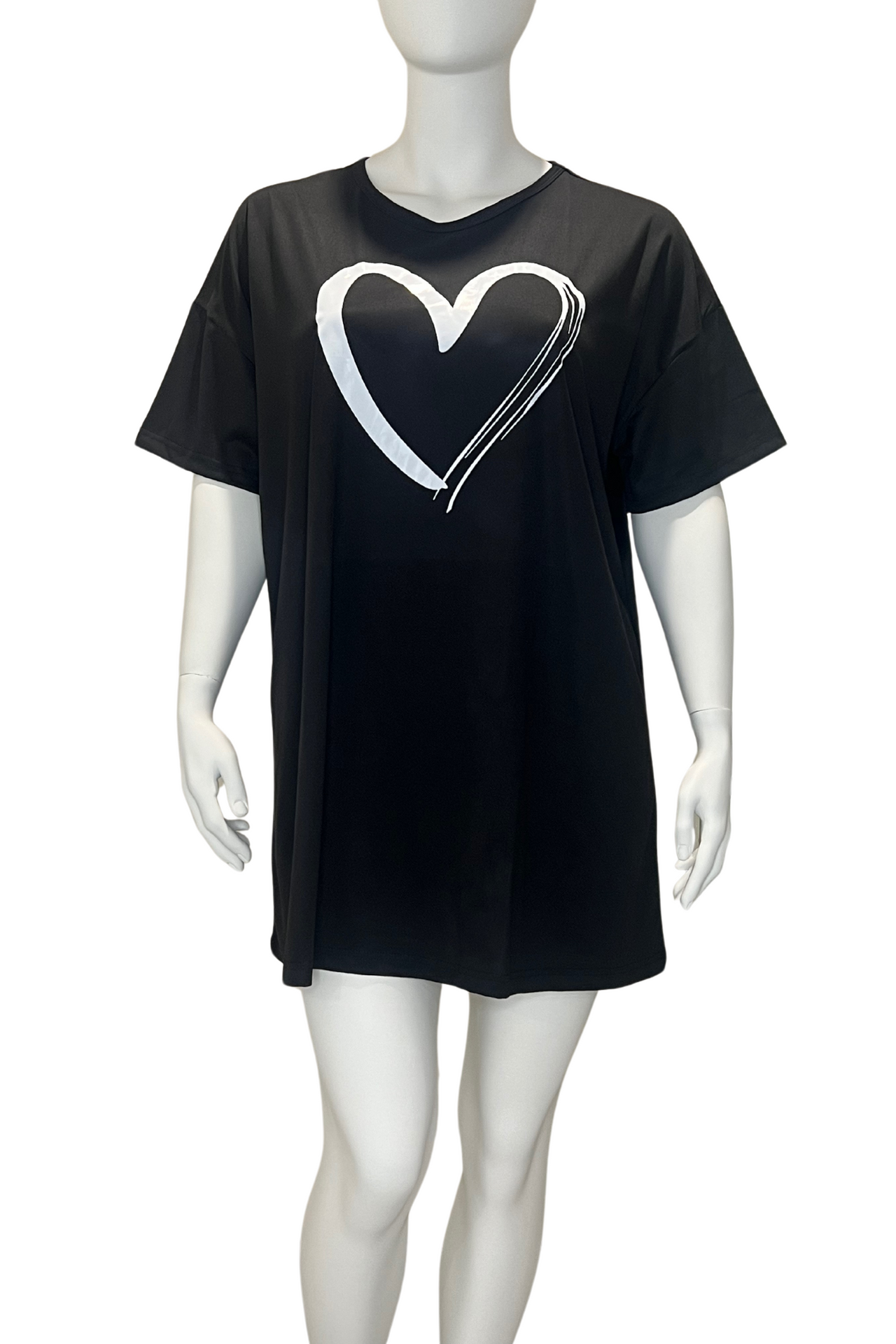 Plus Size Casual Loungewear Dress Women's Plus Nightie Night Dress Plus Size Loungewear