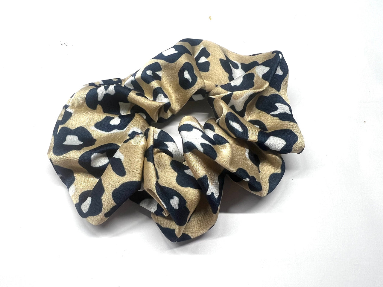 Leopard Print Pattern Cloth Elastic Hair Accessories, for Girls or Women, Scrunchie/Scrunchy Hair Ties