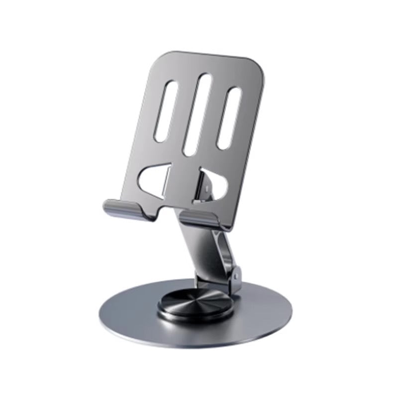 Adjustable Foldable Phone Stand Portable Mobile Desk Holder Silver Purple